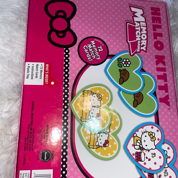 Hello Kitty Sanrio Match Memory Board Game - Picture 4 of 4